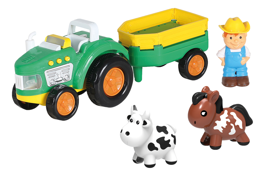 Tractor Granjero Primera Infancia Con Luz Y Sonido Juguetes - Imagen 2