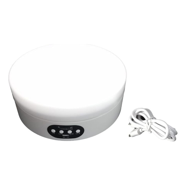 Exhibidor Giratorio Display Con Luz 16cm