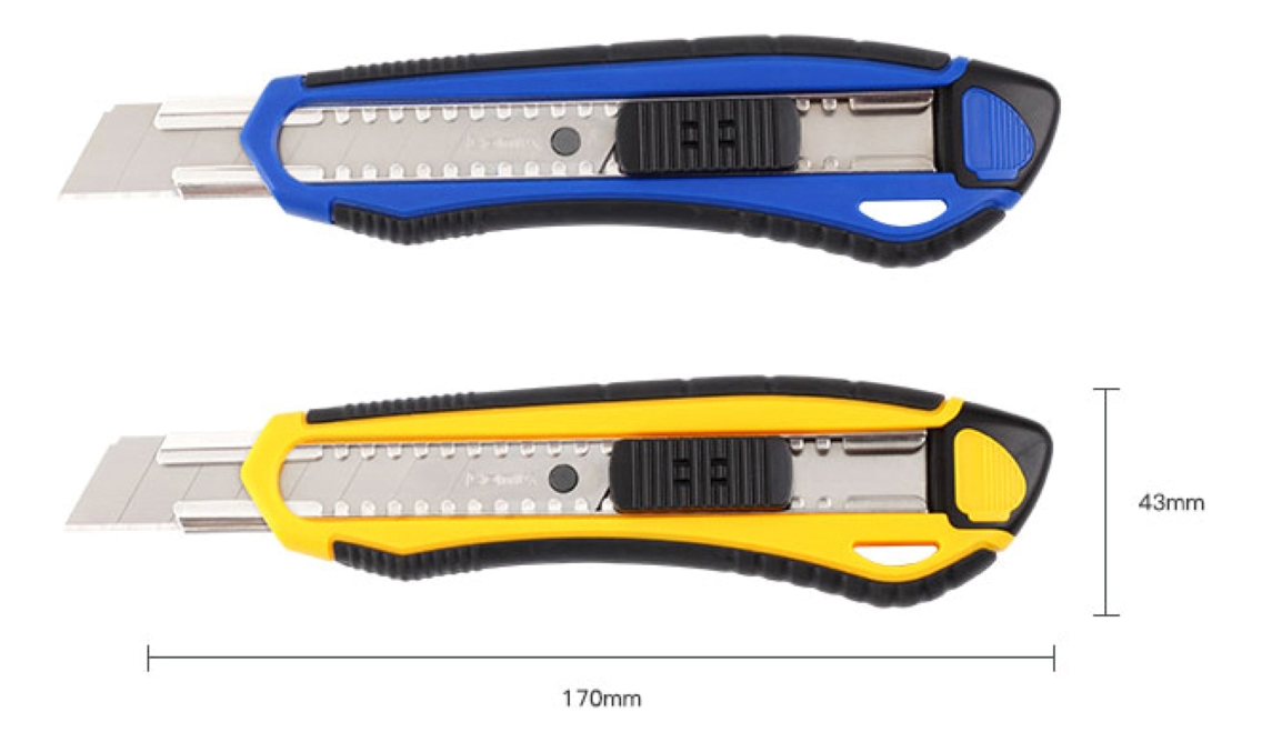 Trincheta Riel 18mm Comix X3 Punta Para Cortar - Toy Store - Imagen 3