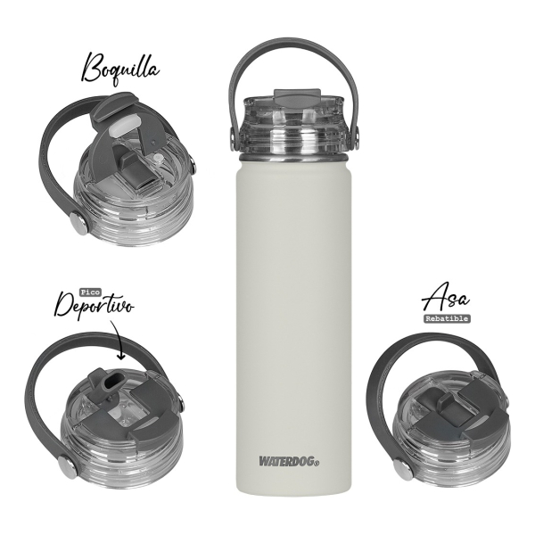 Pack Botella Térmica Waterdog Akwa 650 Ml Y Bandolera Verve - Imagen 9