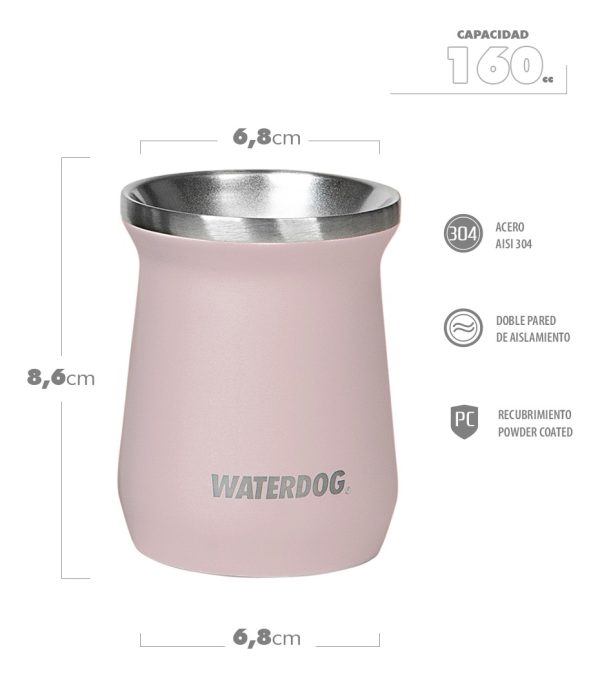 Set Termo Waterdog Acero Inoxidable Obus 1 Litro Y Mate Chico - Imagen 10