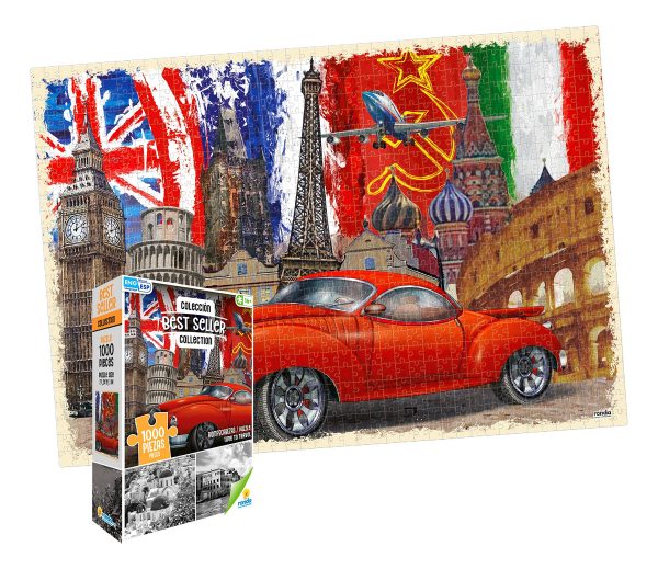 Puzzle 1000 Piezas Time To Travel Gran Calidad Ronda - Imagen 3