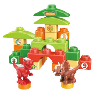 Bloques De Construcción Dinosaurios Juguete En Mochila
