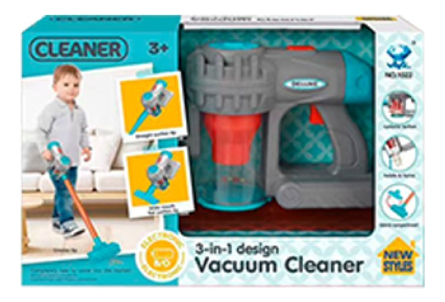 Juguete Aspiradora Eléctrica Infantil 3en1 - Imagen 5
