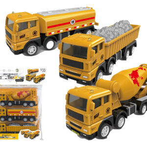 Set De Camiones De Construcción A Escala Truck - Toy Store