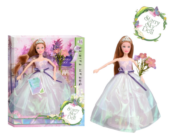 Muñeca Princesa Infantil Starry Princess Colección - Imagen 2