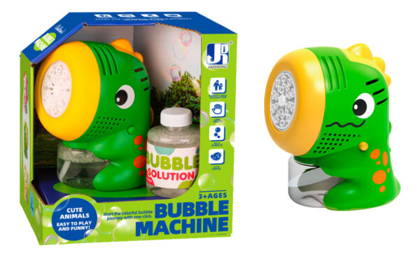 Burbujero Automático De Dinosaurio Burbujas