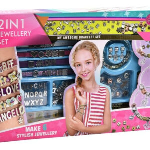Set Cmpleto Para Armar Pulseras Infantil Jewerly Stickers