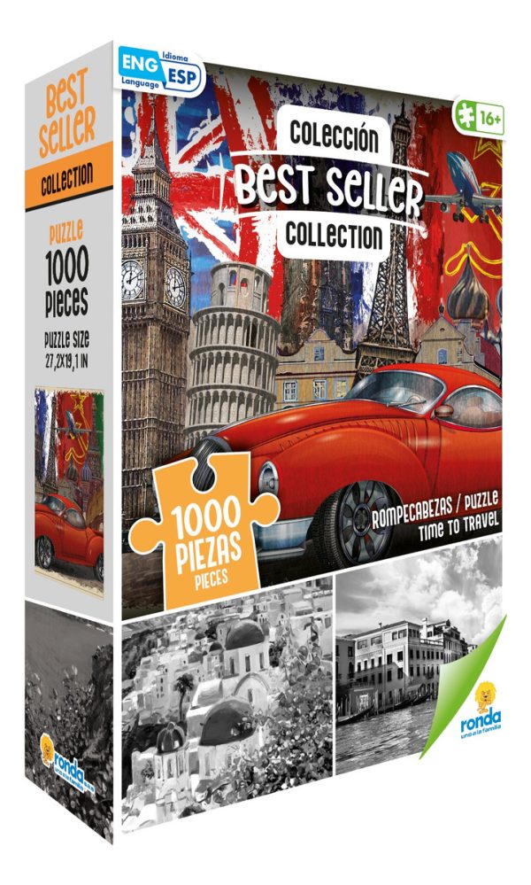 Puzzle 1000 Piezas Time To Travel Gran Calidad Ronda - Imagen 2