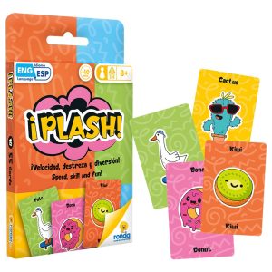 Juego De Cartas Plash Velocidad Español Ingles - Ronda