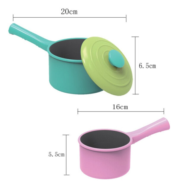 Juguete Set De Ollas Sartenes Y Accesorios De Cocina Color - Imagen 4