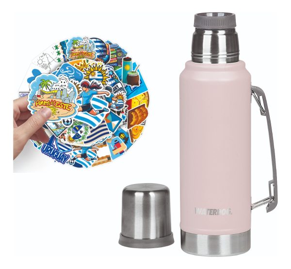 Termo Waterdog 1 Litro Ombu Manija Tapon Cebador 360°