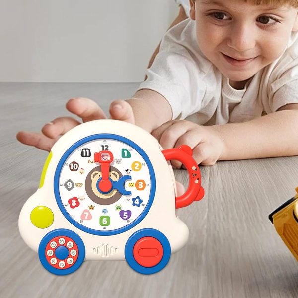 Juguete Reloj De Aprendizaje Infantil Con Musica - Imagen 3