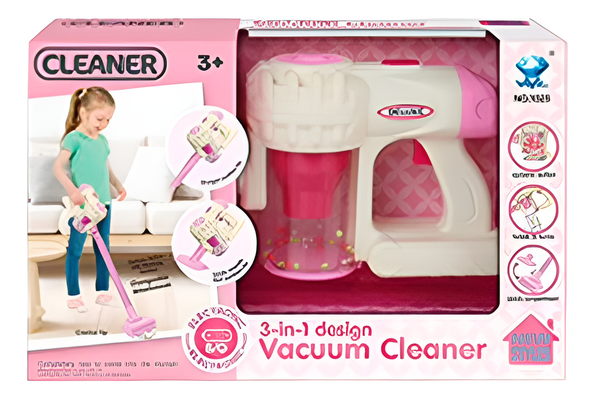 Juguete Aspiradora Eléctrica Infantil 3en1