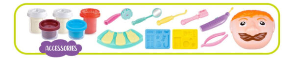 Juego De Masas Pequeño Dentista Con Moldes Y Accesorios - Imagen 3