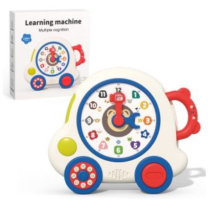 Juguete Reloj De Aprendizaje Infantil Con Musica