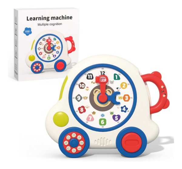 Juguete Reloj De Aprendizaje Infantil Con Musica