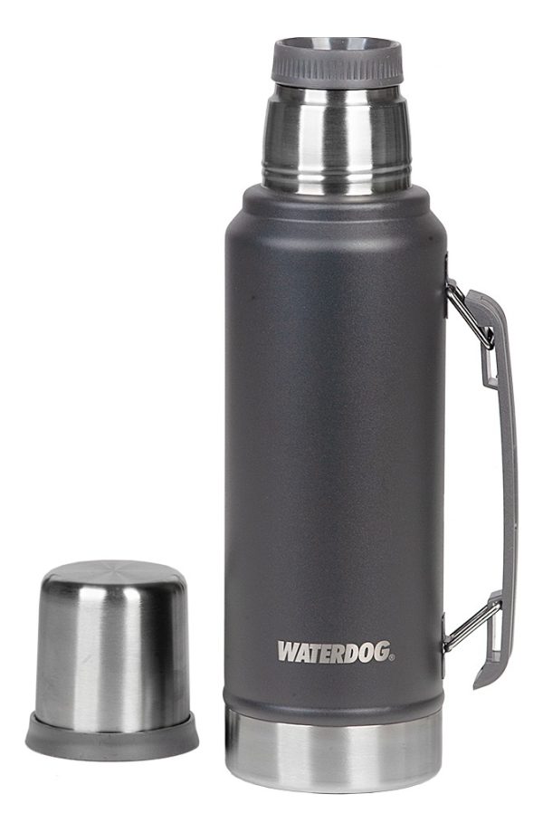 Set Termo Waterdog Acero Inoxidable Ombú 1 Litro + Mate 240ml - Imagen 2