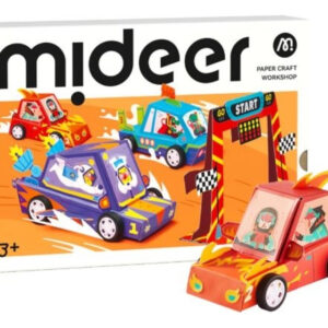 Set De Manualidades Para Armar Autos De Carrera Mideer