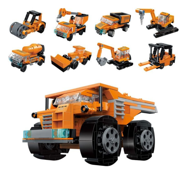 Bloques Construcción Máquina De Construcción 8en1 Mega