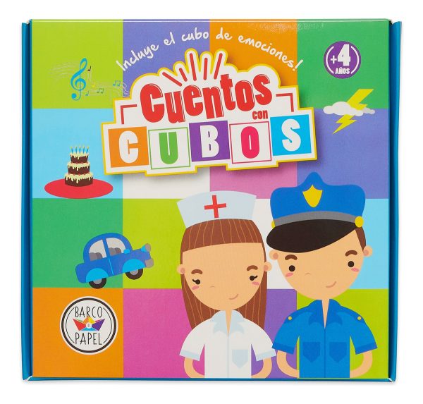 Juego De Mesa Cuentos Con Cubos Barco De Papel