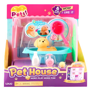 Juguete Mascota Perrito Cute Con Bañera Y Accesorios