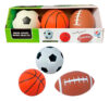 Set De Pelotas Soft Juguete Fútbol, Basket Y Americano