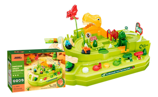 Aventura Dino Pista Vehículos Con Accesorios - Toy Store