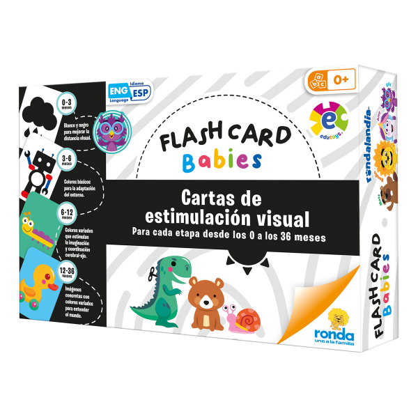 Flash Cards Cartas Didácticas Para Bebes Ronda - Imagen 2
