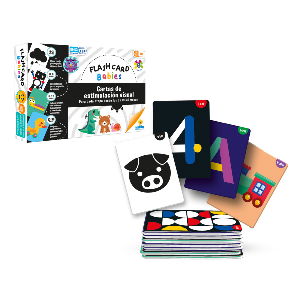 Flash Cards Cartas Didácticas Para Bebes Ronda