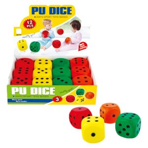 Dados Soft En Display Set De Pu Juguete Infantil