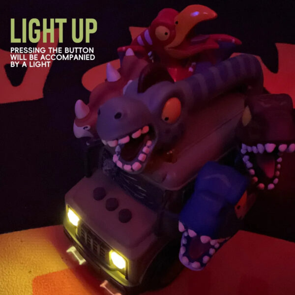 Juguete Espectacular Bus Dinosaurio Con Luz Y Sonido - Imagen 6