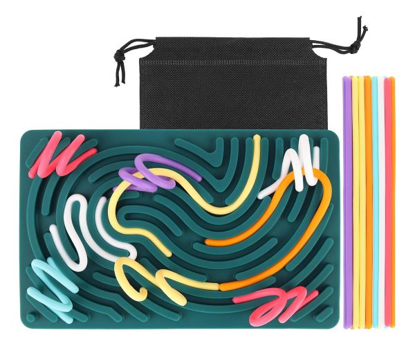 Juguete Tablero De Actividad Sensorial Con Stick De Silicona - Imagen 2