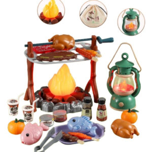 Juego Set De Campamento Con Luces Y Sonido 28pc Muy Completo