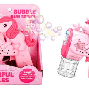 Burbujero Unicornio Rosa Burbujas Infantil