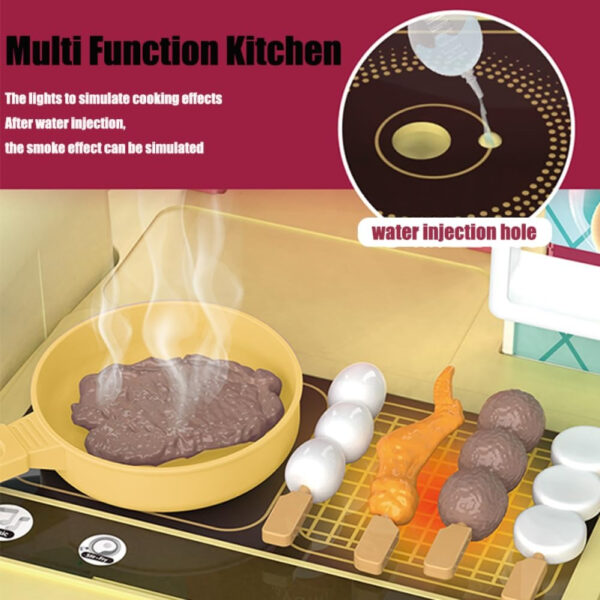 Juego De Cocina Set Completo 3en1 Niñas Y Niños Infantil - Imagen 5