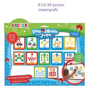 Pizarra Mi Primer Imanógrafo Kreker Con Piezas Inmantadas