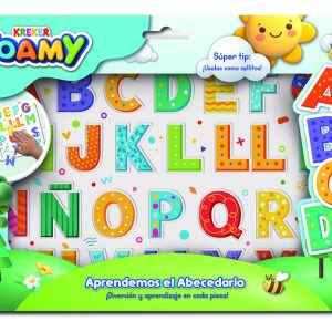 Juego Encastrable Colorido Abecedario Kreker