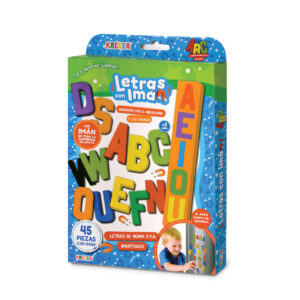 Kreker Foam Letras Imantadas Colores Abecedario