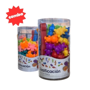 Combo Juegos De Clasificación Colores: Ositos Y Océano