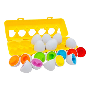 Juego Encastre Huevos De Juguete Educativos Formas O Números