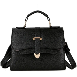 Cartera Ecocuero Con Correa Y Cierre Interior